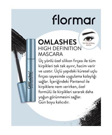 Flormar Separating Mascara | 12 Ml 000 high definition - Buy Online on GoSupps.com