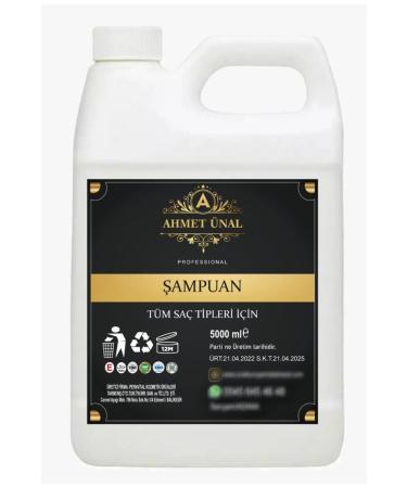 AHMET UNAL Shampoo 5 lt