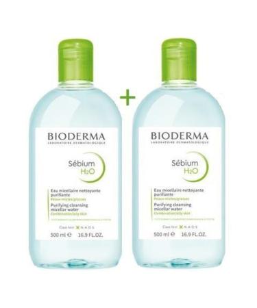Bioderma Sebium H2o 500 ml 2 Pieces