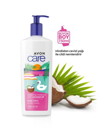 Avon Care Body Lotion with Coconut Oil 750ml. - Buy Online on GoSupps.com