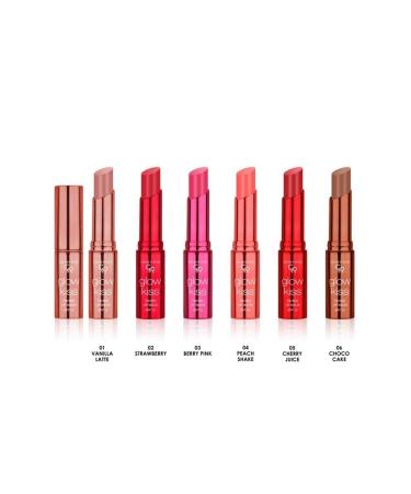 Golden Rose Glow Kiss Tinted Lip Balm Lipstick Series