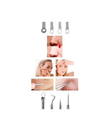 4-Piece Boxed Stainless Comedone Acne - Blackhead Cleaner Set - Buy Online on GoSupps.com