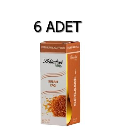 Hekimhan Sesame Oil 20 Ml 6 Pieces