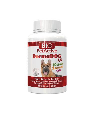 LOOBAR Dermadog 1.5 50 Chewable Tablets