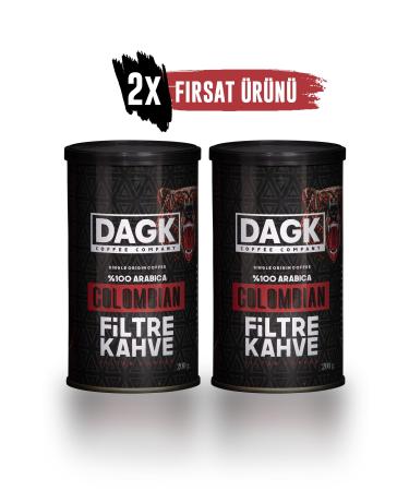 Dagk Colombian Filter Coffee 2x200g Offer Product - Buy Online on GoSupps.com
