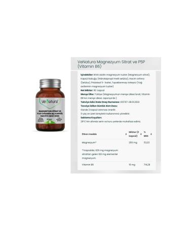 Venatura Magnesium Citrate p5p ( B6) 90 Capsules + Magnesium Malate 60 Tablets - Buy Online on GoSupps.com