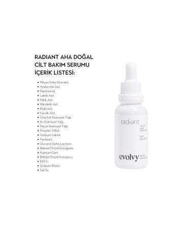 evolvy natural skincare Radiant Skin Care Serum - Buy Online on GoSupps.com