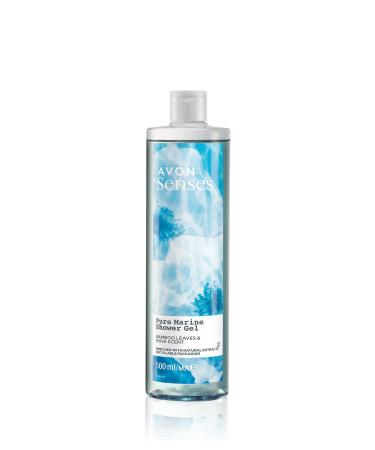 Avon Senses Pure Marine Bamboo Leaf and Musk Scented Shower Gel 500 Ml.