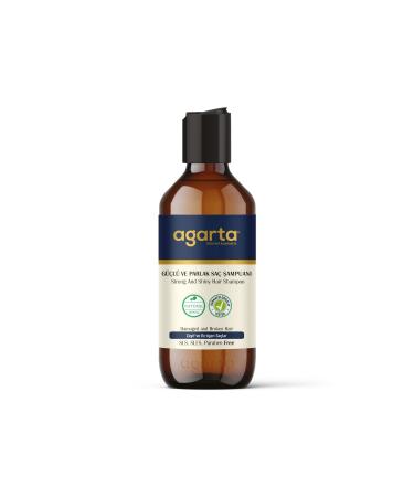 Agarta Natural Shampoo For Strong And Shiny Hair 400 Ml - Buy Online on GoSupps.com