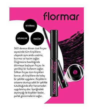 Flormar High Performance Rotating Volume Mascara - Buy Online on GoSupps.com