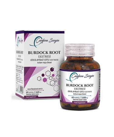 Canfeza Sezgin Burdock Root Extract 60 Capsules - Buy Online on GoSupps.com