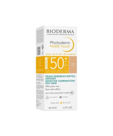 Bioderma Photoderm Nude Touch Spf50+ Light 40 Ml