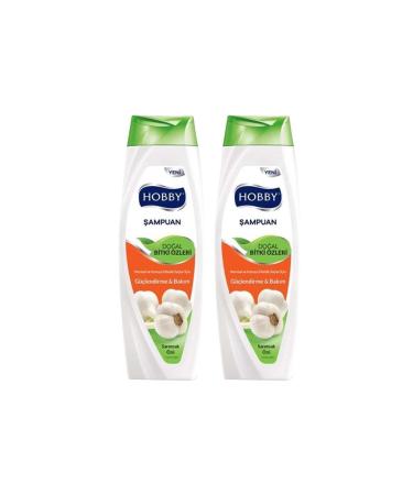 Hobby Shampoo Garlic Extract 600 Ml X 2