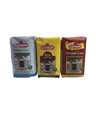 aykur Rize Tiryaki Camellia 1000 Gr Tea 3 Piece Set