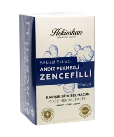 Hekimhan And z Molasses Ginger Paste 420 gr 2 Pieces