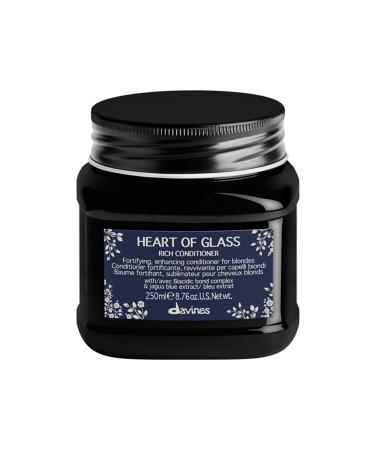 Davines Heart Of Glass Rich Conditioner 250 Ml - Care Cream For Blonde Hair