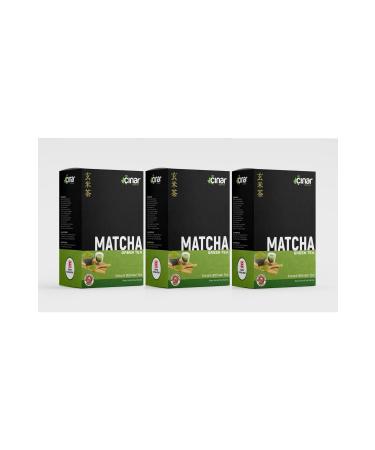 YK nar Matcha Green Tea Form Tea Mixed Herbal Powder 3-Pack 150 Gr*3