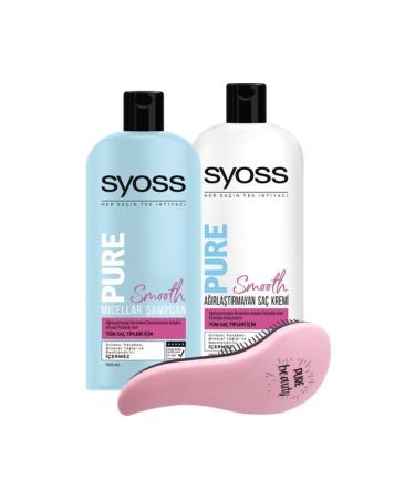 Syoss Pure Smooth Micellar Pure Smooth Micellar Shampoo 500 ml + Pure Smooth Micellar