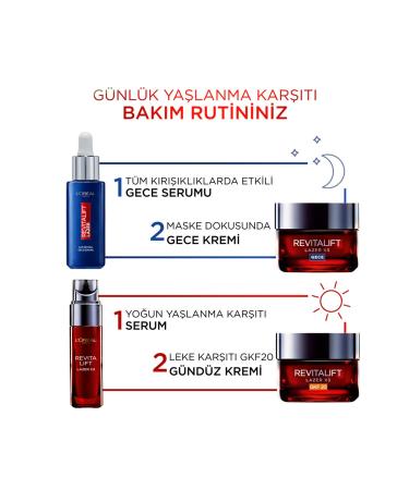 L'Oreal Paris L'or al Paris Revitalift Laser Pure Retinol Night Serum - Buy Online on GoSupps.com