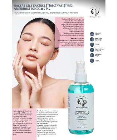 chivaspharma Sensitive Skin Calming Soothing Purifying Toner (Ceramide Shea Butter) 250 Ml - Buy Online on GoSupps.com