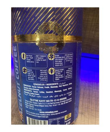 Miranbey Hazelnut Stone Mill Coffee 200gr