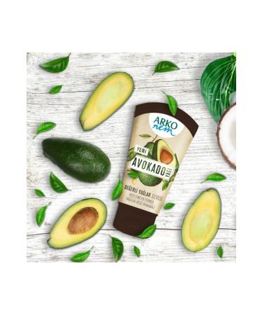 Arko Nem Nem Valuable Oils Avocado Oil Hand and Body Cream 250 Ml & 60 Ml - Buy Online on GoSupps.com
