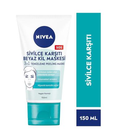 NIVEA Neutrogena Anti-Acne Face Wash Gel & Nive Anti-Acne White Clay Mask - Buy Online on GoSupps.com