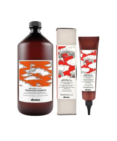Davines energy set - Energizing Shampoo 1000 Ml + Gel 150 Ml 80046082555121l