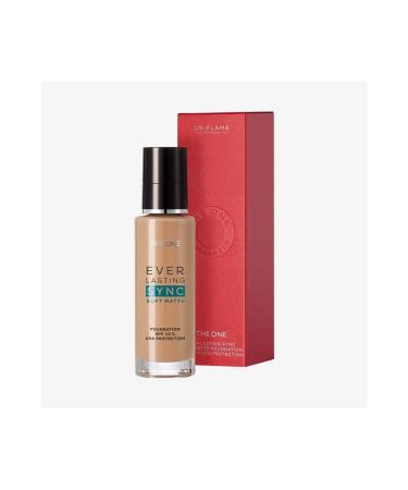 Oriflame The One Everlasting Sync Soft 12 Hours Lasting Matte Foundation-beige Warm