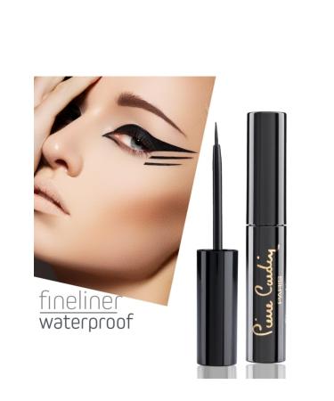 Pierre Cardin Fineliner Waterproof - Water Resistant Black Liquid Eyeliner