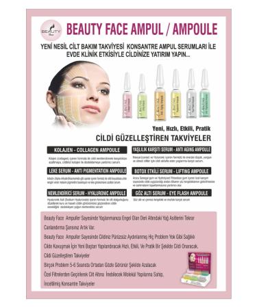 Beauty Face Lifting Serum 6 Ampoules (6x2 ml) - Buy Online on GoSupps.com