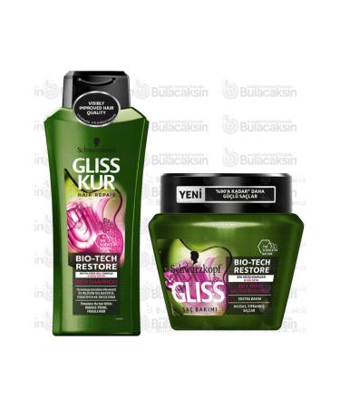 Gliss Bio-tech Restore Strengthening Shampoo + Hair Mask Set
