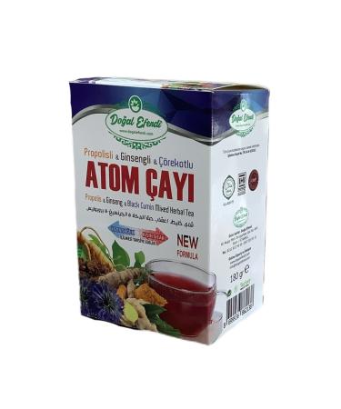 natural master medicinal plants spices nuts Atom Tea (propolis & Ginseng & Black Cumin)