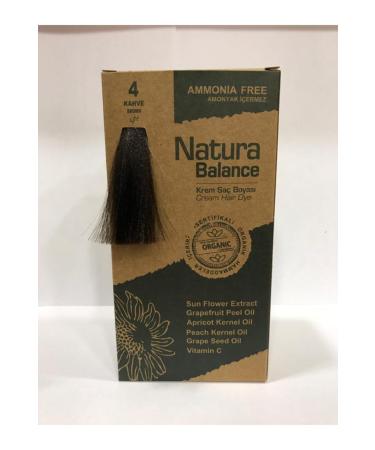 NATURABALANCE Cream Hair Dye 4(coffee)