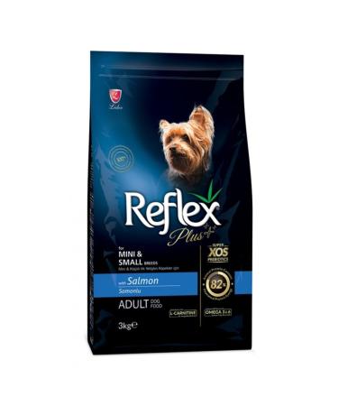 Reflex Mini Salmon Flavored Small Breed Adult Dog Food 3 Kg
