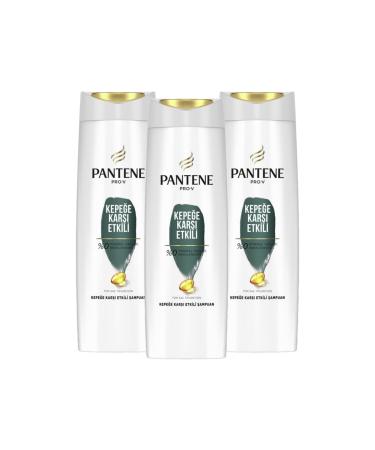 Pantene Shampoo Anti-Dandruff Colorant 400 ml 3 Pieces