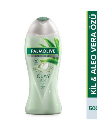 Palmolive Spa Therapy Clay Detox Clay and Aloe Vera Extract Bath and Shower Gel 500 Ml