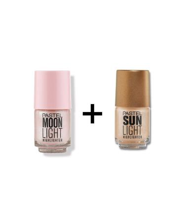 Pastel Profashion Mini Liquid Highlighter Moon Light - Sun Light Highlighter