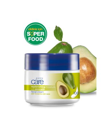 Avon Care Face Cream with Avocado Oil - 100ml
