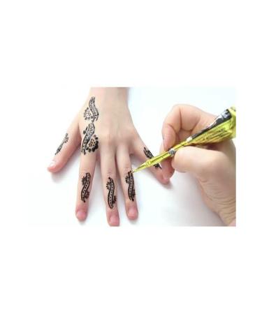 Kureysh Golecha Black Tube Henna 12 Pieces