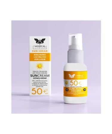 Minecal Life Spf 50+ Sun Cream (Anti-Wrinkle and Anti-Stain)