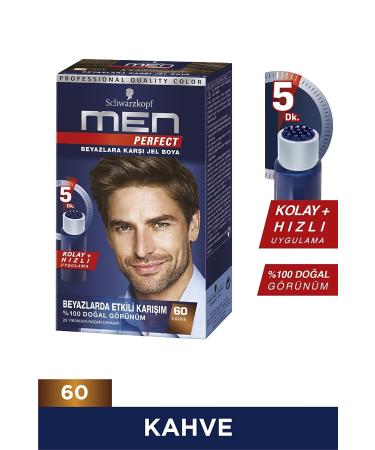 Schwarzkopf Men Perfect Instant White Cover 60 Brown