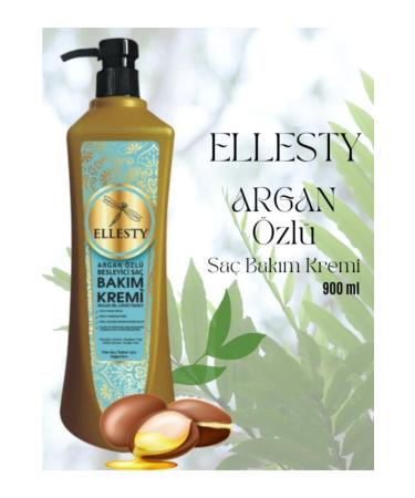 ELLESTY Argan Oil Hair Conditioner 900 Ml X 2 Pieces - Buy Online on GoSupps.com