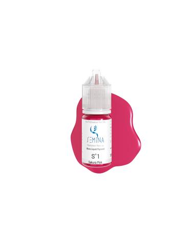 Semina Permanent Semina Permanent Makeup Dye Pink Permanent Makeup Pigment Sakura Pink 10ml