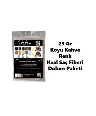 Sevich Kaal Toppik 25 Gr Dark Brown Color Topik Hair Powder Hair Fiber Keratin