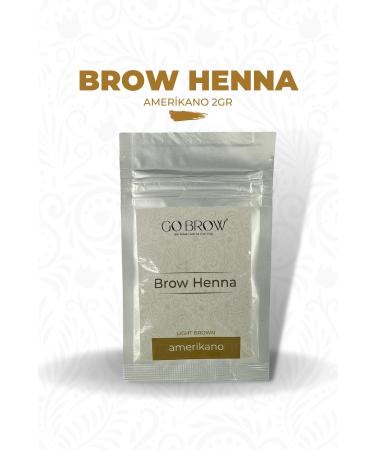 Brow Henna Eyebrow Henna Americano 2gr