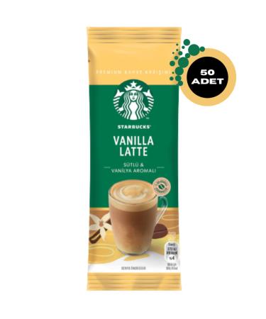 Starbucks Vanilla Latte Premium Coffee Mix 21.5 G X 50 Pieces