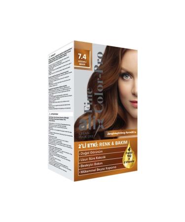 Alix Short Hair Dye 50 Ml 7.4 Mysterious Copper