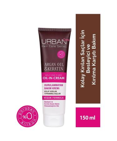 Urban Care Keyonline Care Argan Oil & Keratin Leave-In Conditioner 150 Ml