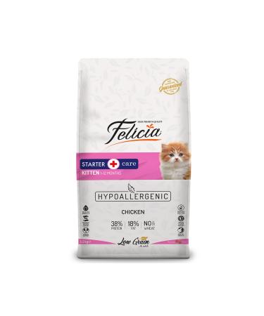 Felicia Low Grain 12 Kg Hypoallergenic Cat Food with Chicken